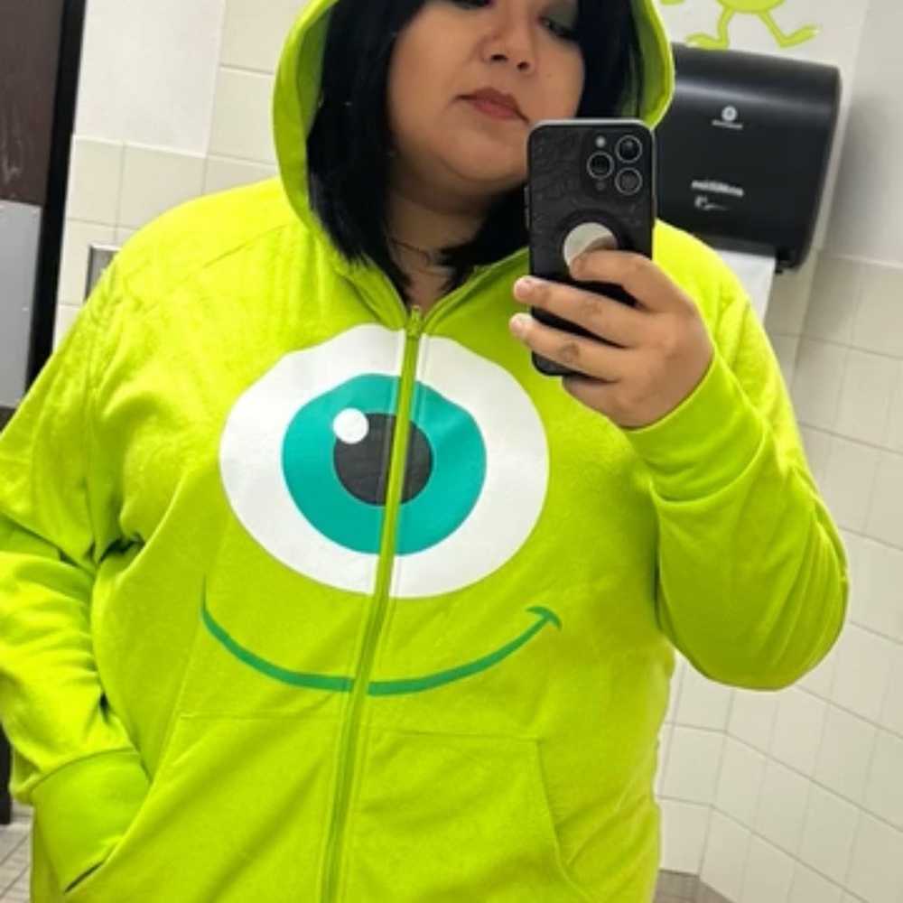 Torrid Lime Green Monster Hoodie